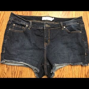 Torrid size 18 jean shorts